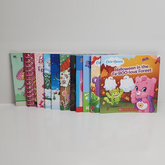 Lot of 11 Scholastic Books: Care Bears, Disney, Barbie, Peppa Pig, Easter & More - Picture 1 of 14
